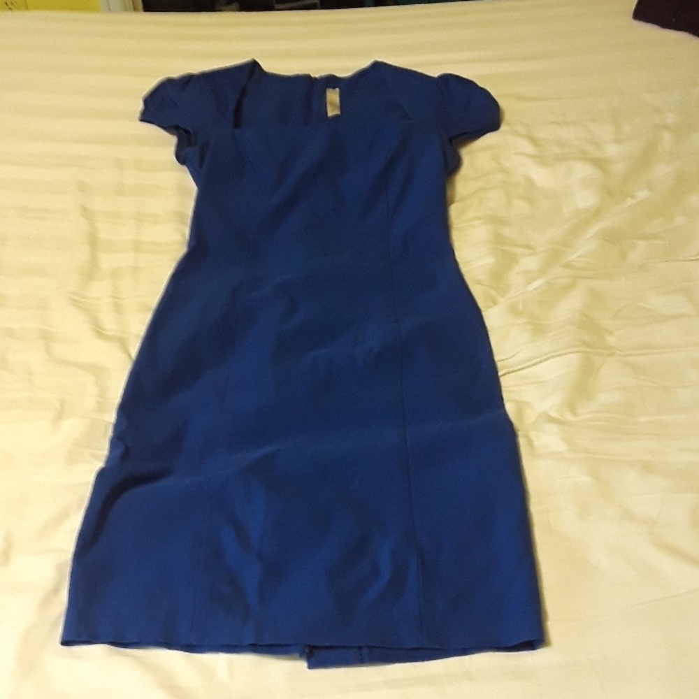 Blue modcloth dress